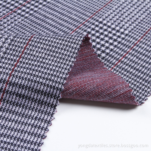 Knitted Garment Lining Shirting Jacquard Fabric